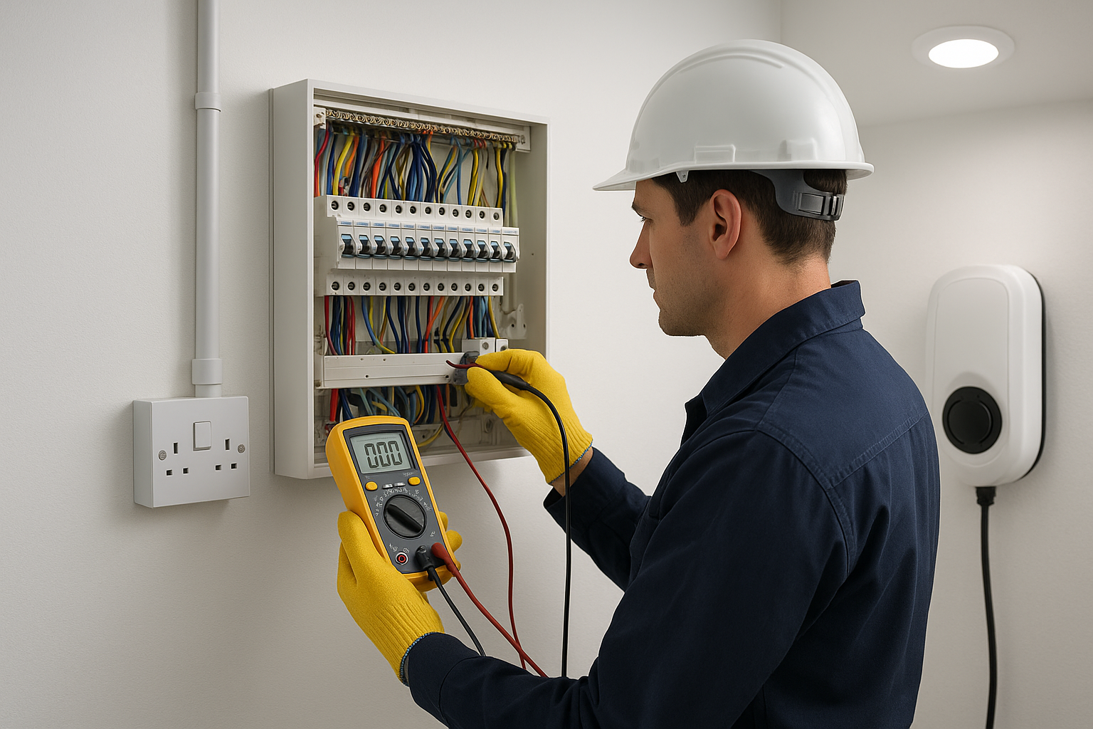Commercial Electrician North Cheam service image