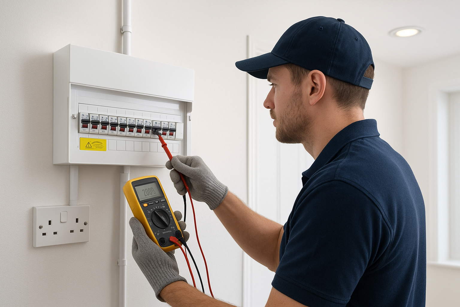 Domestic Electrician North Cheam service image
