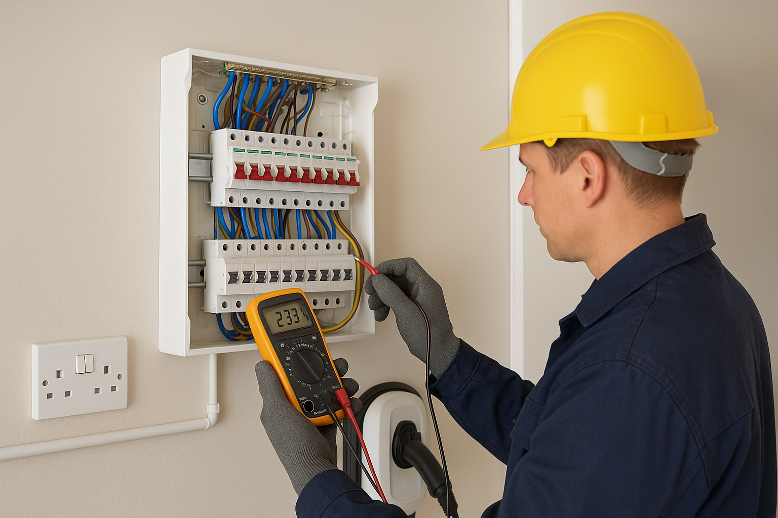 Emergency Electrician North Cheam service image