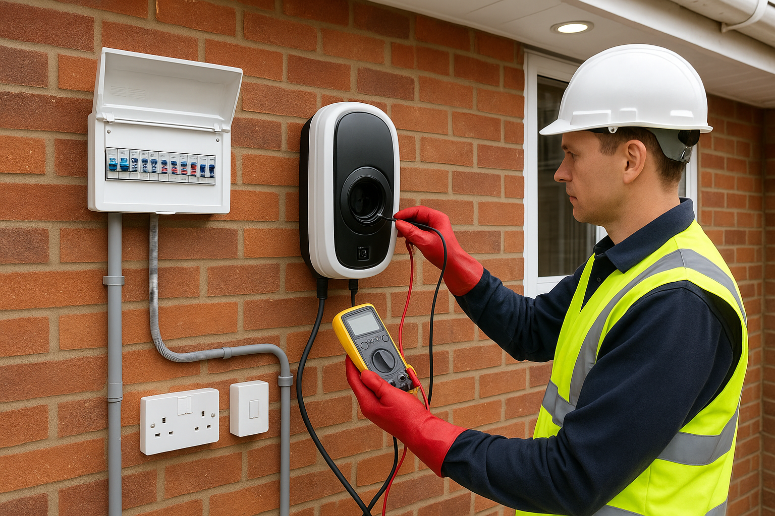 EV Charger Installation North Cheam service image