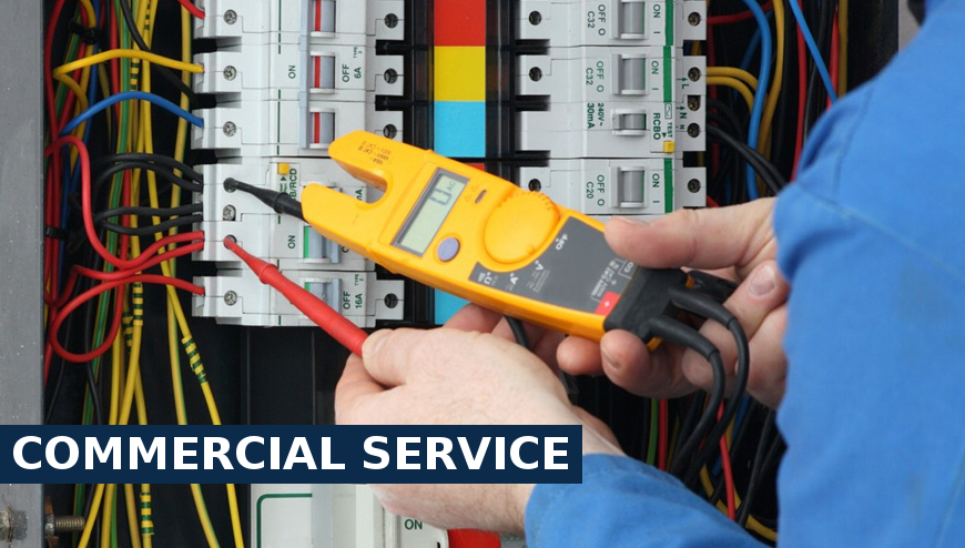 Commercial service electrical services North Cheam