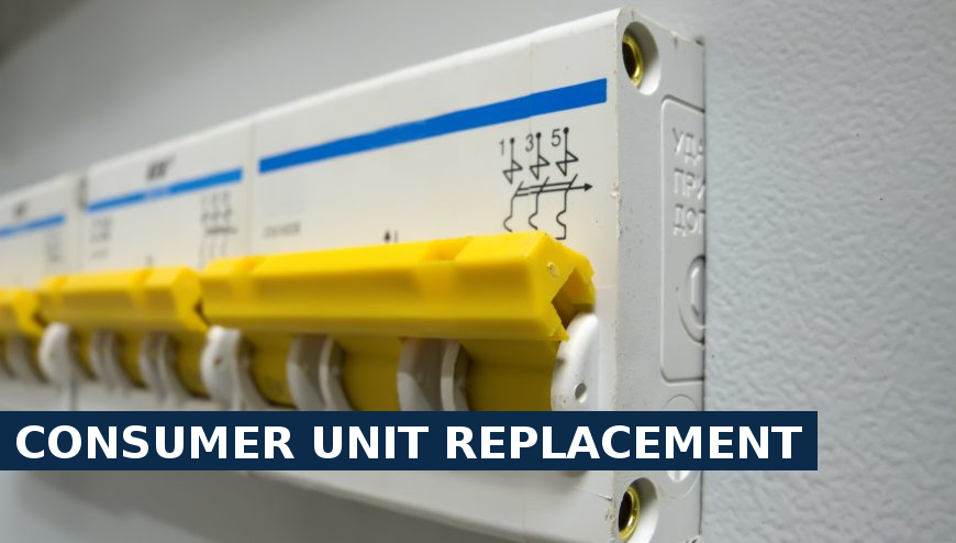 Consumer unit replacement North Cheam